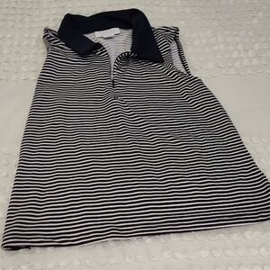Sincerely Jules Navy and White Striped Top